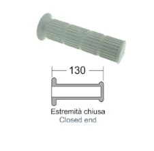 Kit puños grises (tipo origen Vespa Iris)