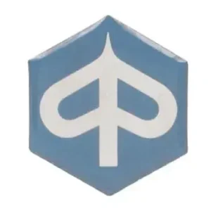 Logotipo escudo hexagonal resina 27 mm.